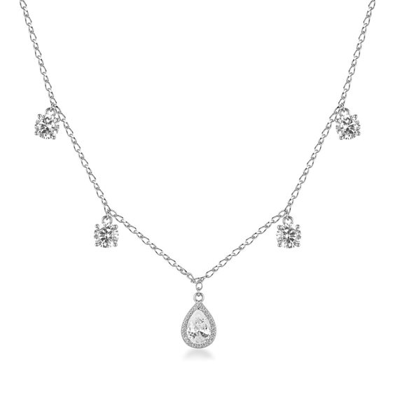 Collana Brosway Donna Fancy in Argento Cubic Zirconia FIW181 - FIW181